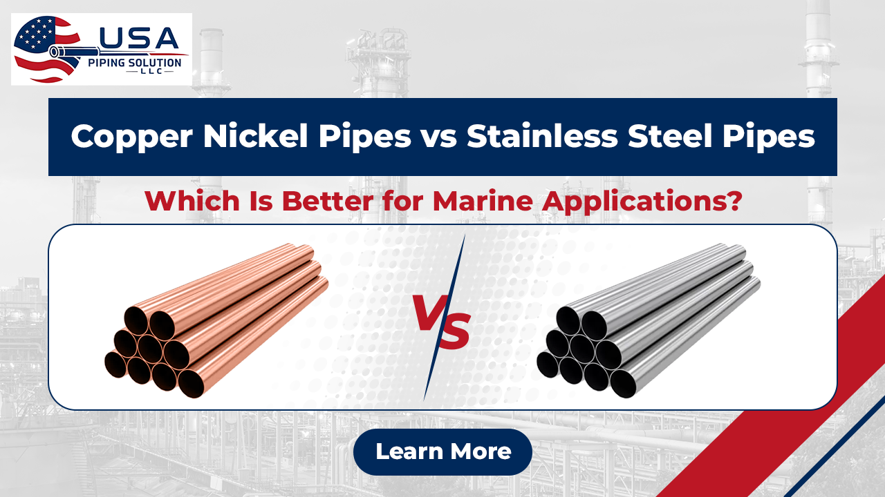 Copper Nickel Pipes vs Stainless Steel Pipes: Which Is Better for Marine Applications?