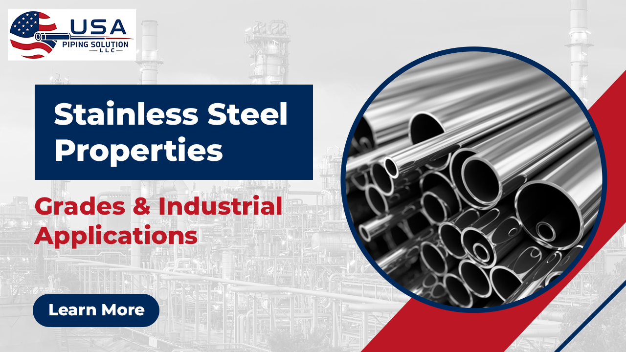 Stainless Steel Properties, Grades & Industrial Applications